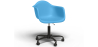 Buy Office Chair with Armrests - Desk Chair with Wheels - Weston Black Frame Blue 61269 in the Europe