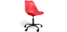 Buy Office Chair with Wheels - Swivel Desk Chair - Tulip Black Frame Red 61270 at Privatefloor