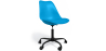 Buy Office Chair with Wheels - Swivel Desk Chair - Tulip Black Frame Turquoise 61270 Home delivery