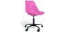 Buy Office Chair with Wheels - Swivel Desk Chair - Tulip Black Frame Fuchsia 61270 - in the EU