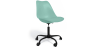 Buy Office Chair with Wheels - Swivel Desk Chair - Tulip Black Frame Pastel green 61270 in the Europe