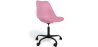 Buy Office Chair with Wheels - Swivel Desk Chair - Tulip Black Frame Pastel pink 61270 at Privatefloor