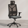Buy Ergonomic Office Chair with Wheels and Armrests - Pebbles Grey 61279 - prices