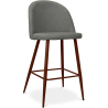 Buy Fabric Upholstered Stool - Scandinavian Design - 63cm- Evelyne Grey 61284 - prices