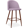 Buy Fabric Upholstered Stool - Scandinavian Design - 63cm- Evelyne Pink 61284 in the Europe