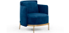 Designer Armchair - Upholstered in Velvet - Terrec image 9