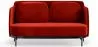 Two-Seater Sofa - Upholstered in Velvet - Terrec image 9