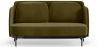 Buy Two-Seater Sofa - Upholstered in Velvet - Terrec Olive 61002 - in the EU