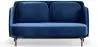 Two-Seater Sofa - Upholstered in Velvet - Terrec image 9