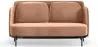 Two-Seater Sofa - Upholstered in Velvet - Terrec image 9