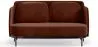 Two-Seater Sofa - Upholstered in Velvet - Terrec image 9