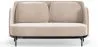 Two-Seater Sofa - Upholstered in Velvet - Terrec image 9