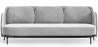 Buy Three-seat Sofa - Velvet Upholstery - Terron Light grey 61026 in the Europe