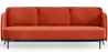 Buy Three-seat Sofa - Velvet Upholstery - Terron Brick 61026 - prices