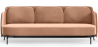Buy Three-seat Sofa - Velvet Upholstery - Terron Cream 61026 with a guarantee