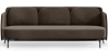 Buy Three-seat Sofa - Velvet Upholstery - Terron Taupe 61026 - in the EU