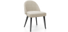 Buy Dining Chair - Upholstered in Velvet - Grata Beige 61050 Home delivery