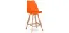 Scandinavian Style Stool - Wooden Legs - Denisse image 9