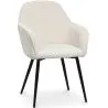 Buy Upholstered Dining Chair in Velvet - Avrea Beige 61297