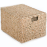 Buy Natural Fiber Basket with Lid - 40x30CM - Maracay Natural 61314 - in the EU