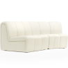 Buy Modular Sofa - Upholstered in Bouclé - 2 Modules - Herridon White 61308 - in the EU