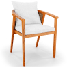 Outdoor Teak Wood Chair with Cushions - Bamas image 9