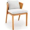 Buy Outdoor Teak Dining Chair with Cushions - Esther Natural 61323