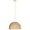Buy Rattan Pendant Lamp - Boho Bali - Capril Natural 61382