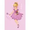Buy Large Kids Fairy Design Carpet - Pink (290x200 cm) - Oya Pink 61442