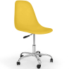 Buy Office Chair with Castors - Swivel Desk Chair - Denisse Yellow 59863 - in the EU
