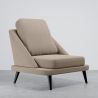 Velvet Upholstered Armchair - Scandinavian Style - Velvet Lounge image 9