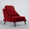 Velvet Upholstered Armchair - Scandinavian Style - Velvet Lounge image 9