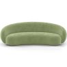 Velvet Curved Sofa - 3/4 Seats - Souta image 9