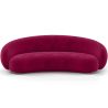 Velvet Curved Sofa - 3/4 Seats - Souta image 9