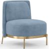 Designer Armchair - Velvet Upholstered - Kanla image 9