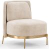 Designer Armchair - Velvet Upholstered - Kanla image 9