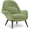 Velvet Upholstered Armchair - Uyere image 9