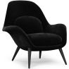 Velvet Upholstered Armchair - Uyere image 9