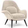 Velvet Upholstered Armchair - Uyere image 9