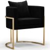 Dining Chair - With armrests - Upholstered in Velvet - Giorgia image 9