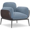 Upholstered Velvet Armchair - June image 9