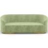 3/4-Seater Velvet Upholstered Sofa - Herina image 9