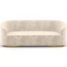 3/4-Seater Velvet Upholstered Sofa - Herina image 9