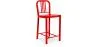 Design Bar Stool with Backrest - 60cm - Jadon image 9
