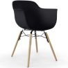 Dining Chair Scandinavian Design - Wooden Legs - Nordika image 9