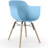 Dining Chair Scandinavian Design - Wooden Legs - Nordika image 9