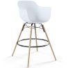 Bar Stool Scandinavian Design - Wooden Legs - Nordika image 9