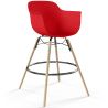 Bar Stool Scandinavian Design - Wooden Legs - Nordika image 9