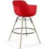 Bar Stool - Scandinavian Design - Wooden Legs - Nordika image 9