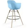 Bar Stool - Scandinavian Design - Wooden Legs - Nordika image 9